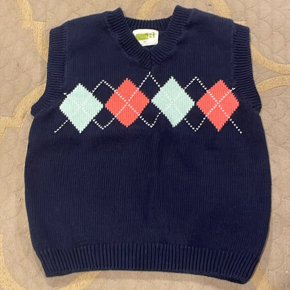 Boys' 4T Sweater Vest